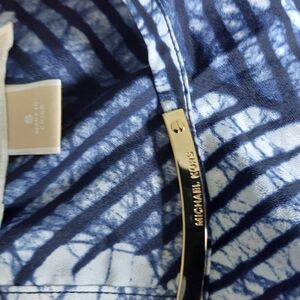 Michael Kors Navy and White Striped Apparel